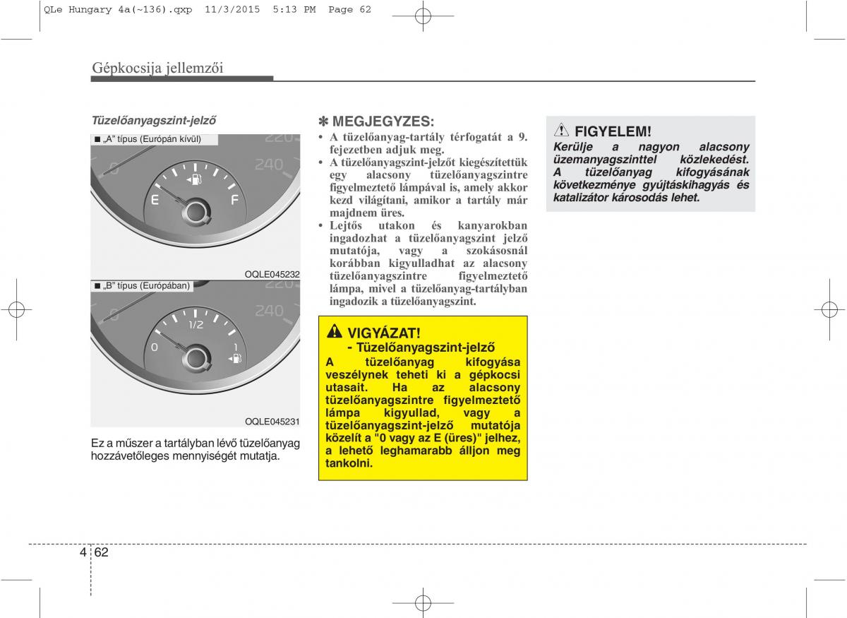 KIA Sportage IV Kezelesi utmutato / page 153