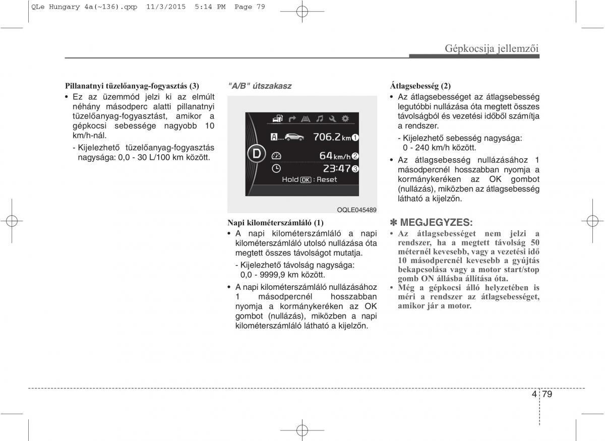 KIA Sportage IV Kezelesi utmutato / page 170