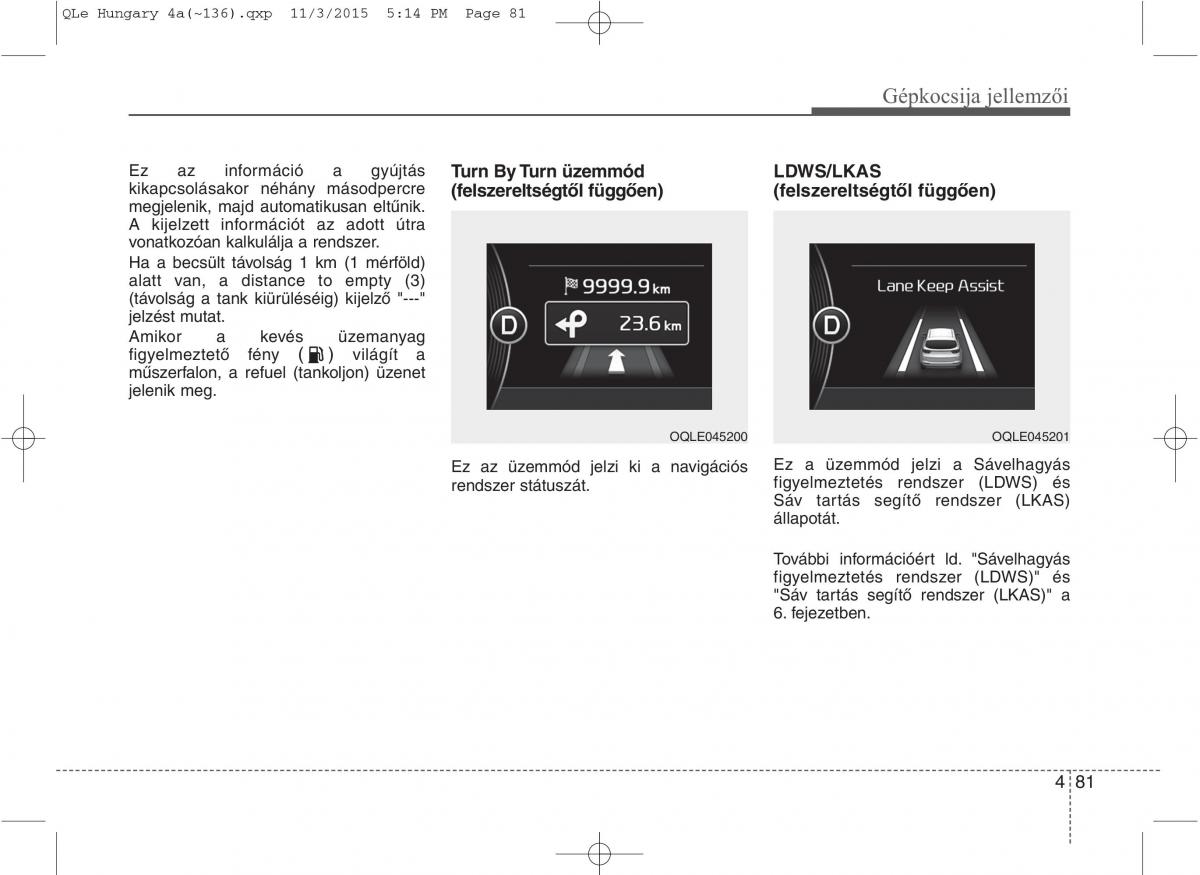 KIA Sportage IV Kezelesi utmutato / page 172