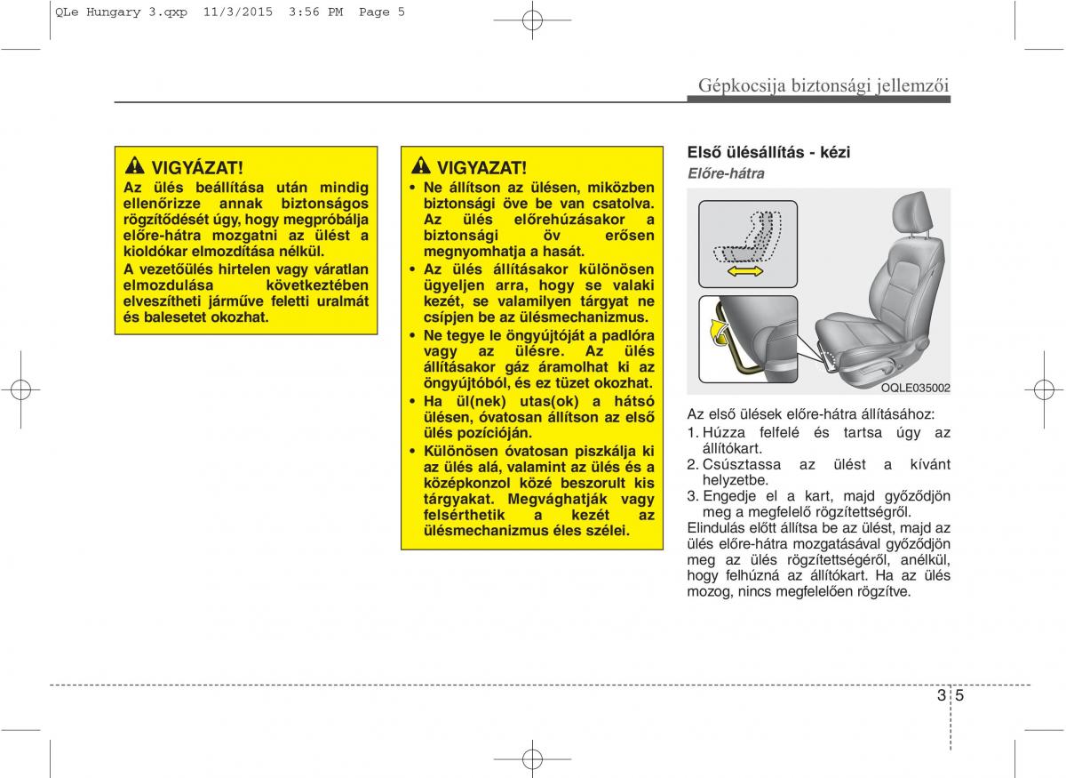 KIA Sportage IV Kezelesi utmutato / page 23