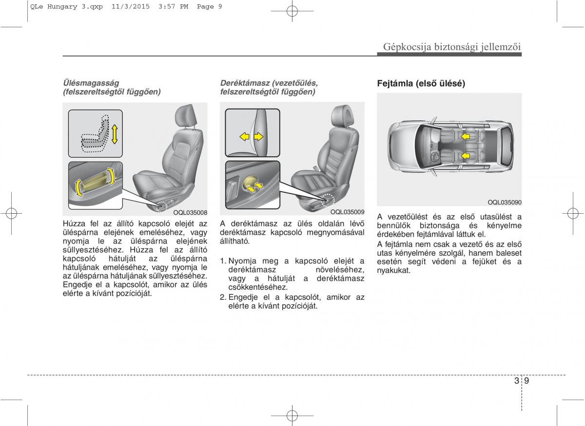 KIA Sportage IV Kezelesi utmutato / page 27