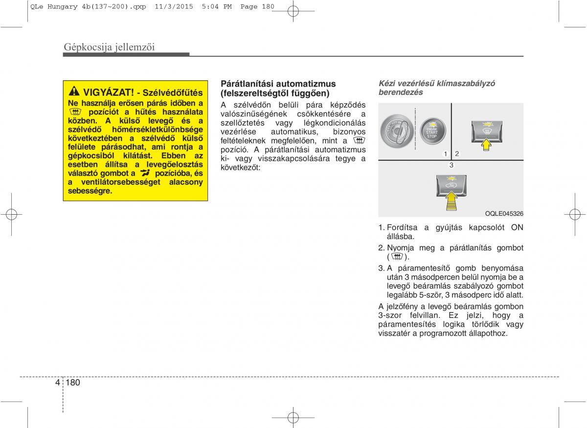 KIA Sportage IV Kezelesi utmutato / page 271