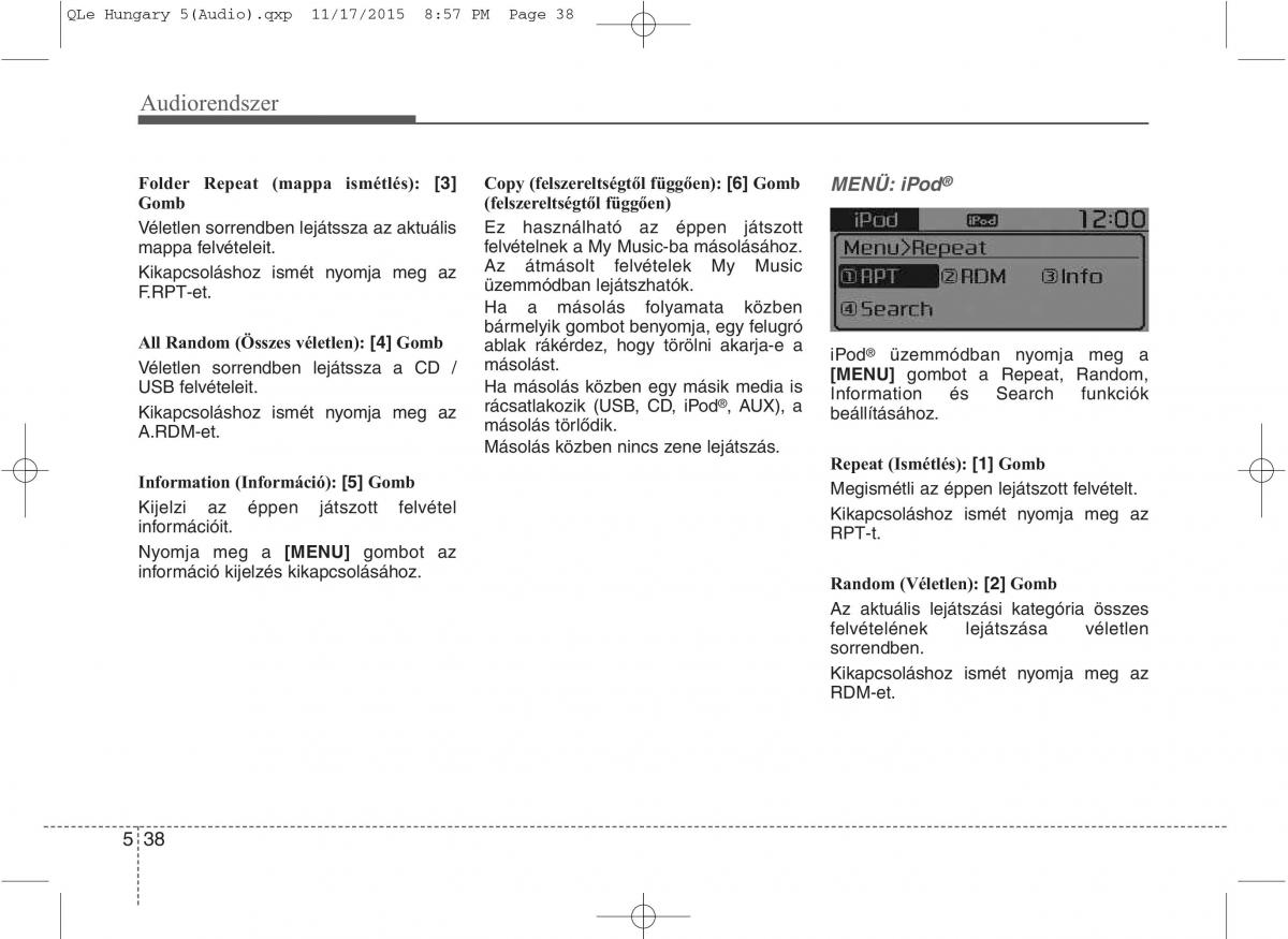 KIA Sportage IV Kezelesi utmutato / page 329