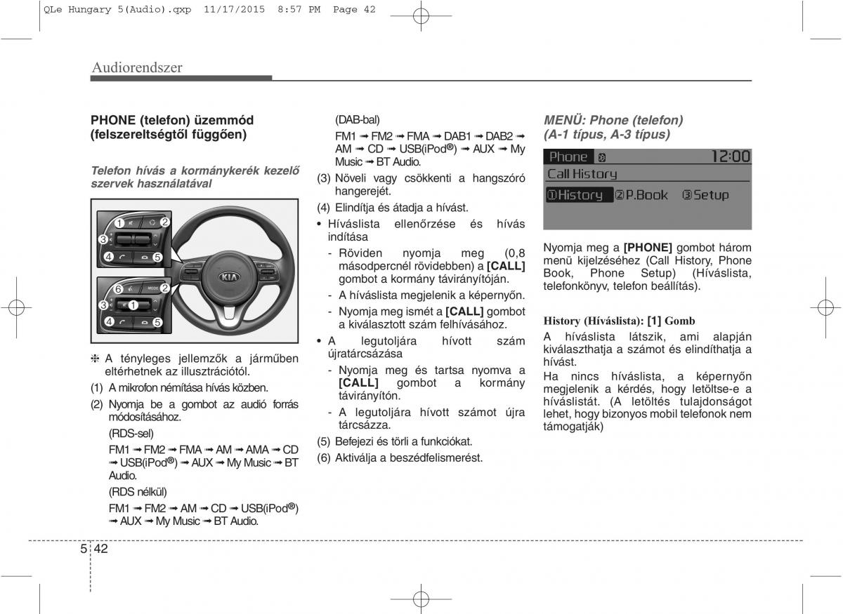 KIA Sportage IV Kezelesi utmutato / page 333