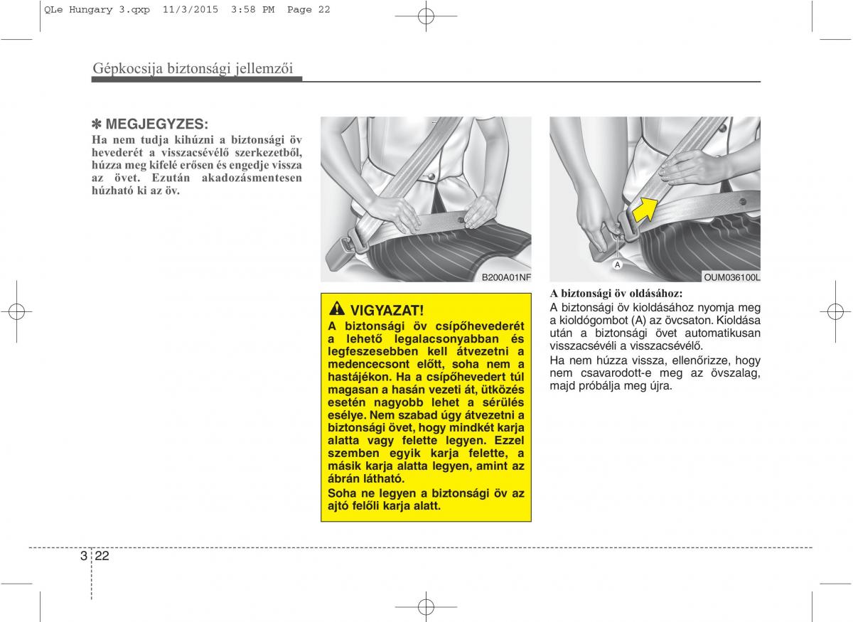 KIA Sportage IV Kezelesi utmutato / page 40