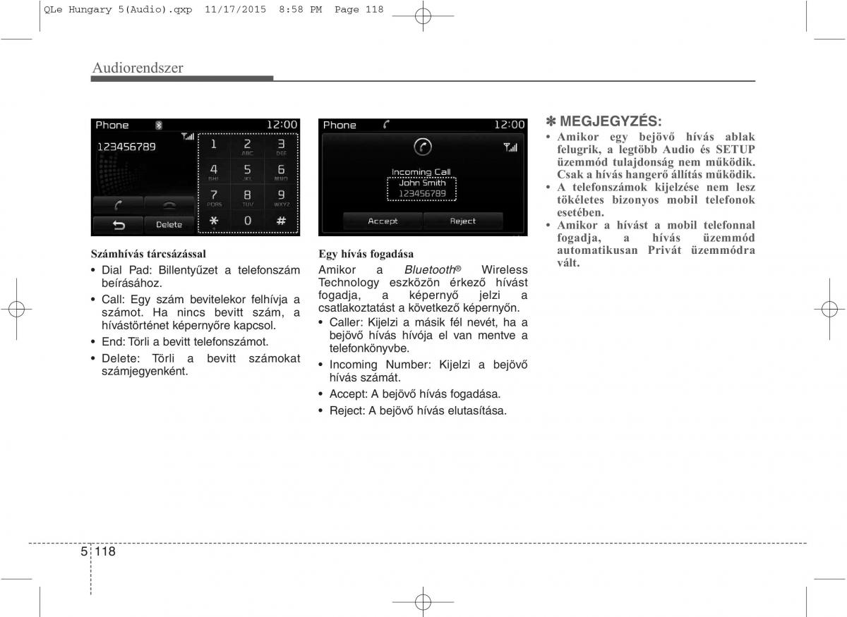 KIA Sportage IV Kezelesi utmutato / page 409