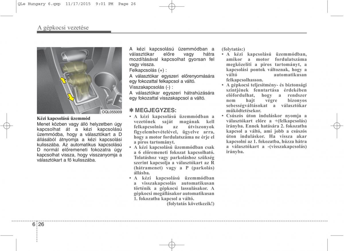 KIA Sportage IV Kezelesi utmutato / page 466