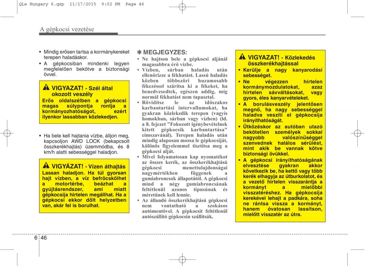 KIA Sportage IV Kezelesi utmutato / page 486