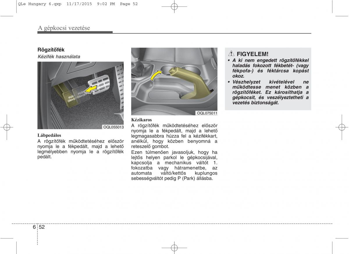 KIA Sportage IV Kezelesi utmutato / page 492