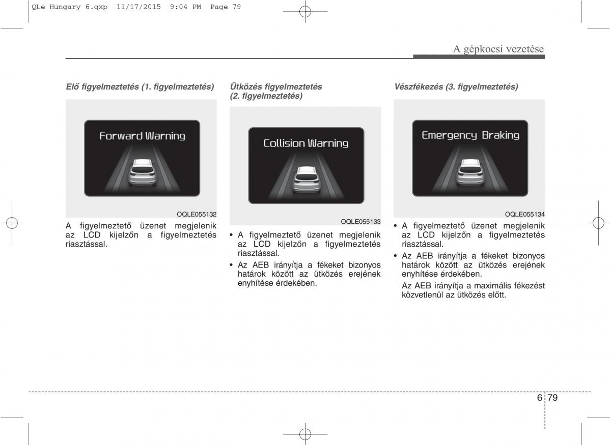 KIA Sportage IV Kezelesi utmutato / page 519