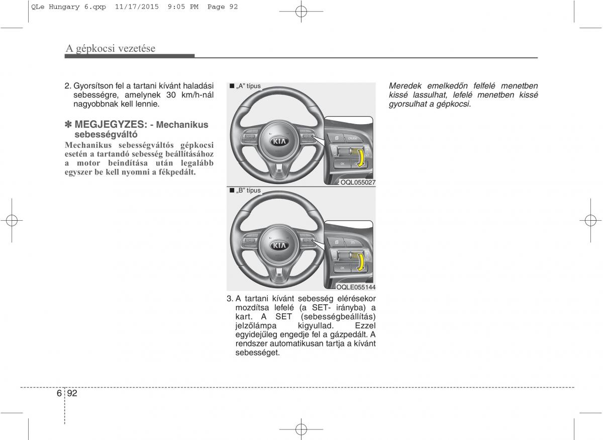 KIA Sportage IV Kezelesi utmutato / page 532