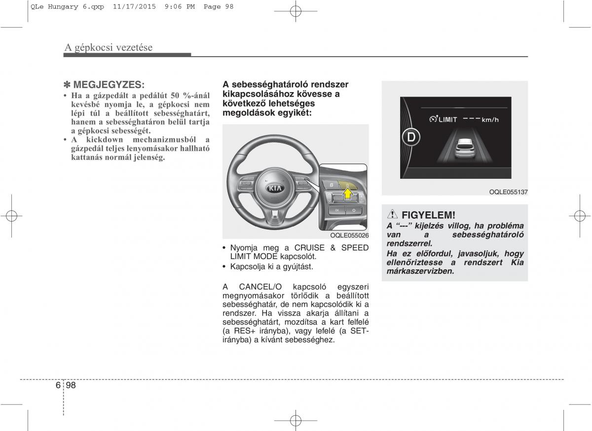 KIA Sportage IV Kezelesi utmutato / page 538