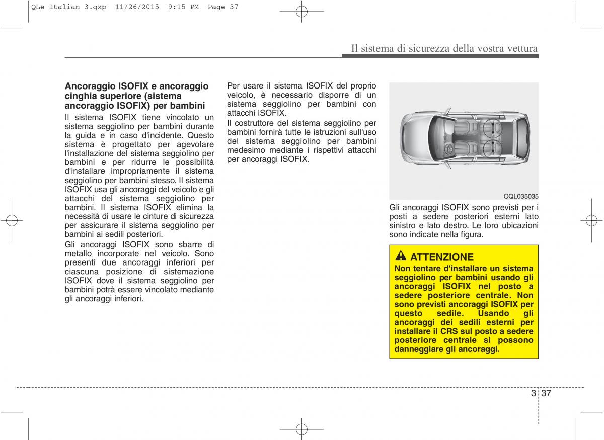 KIA Sportage IV manuale del proprietario / page 55