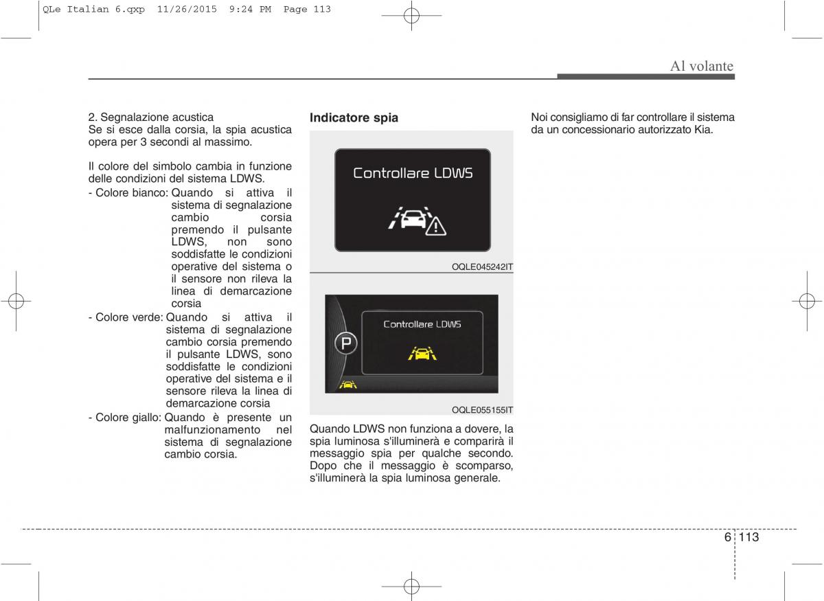 KIA Sportage IV manuale del proprietario / page 551