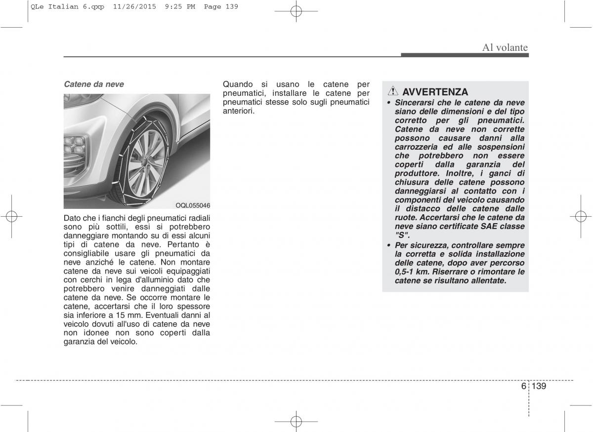 KIA Sportage IV manuale del proprietario / page 577