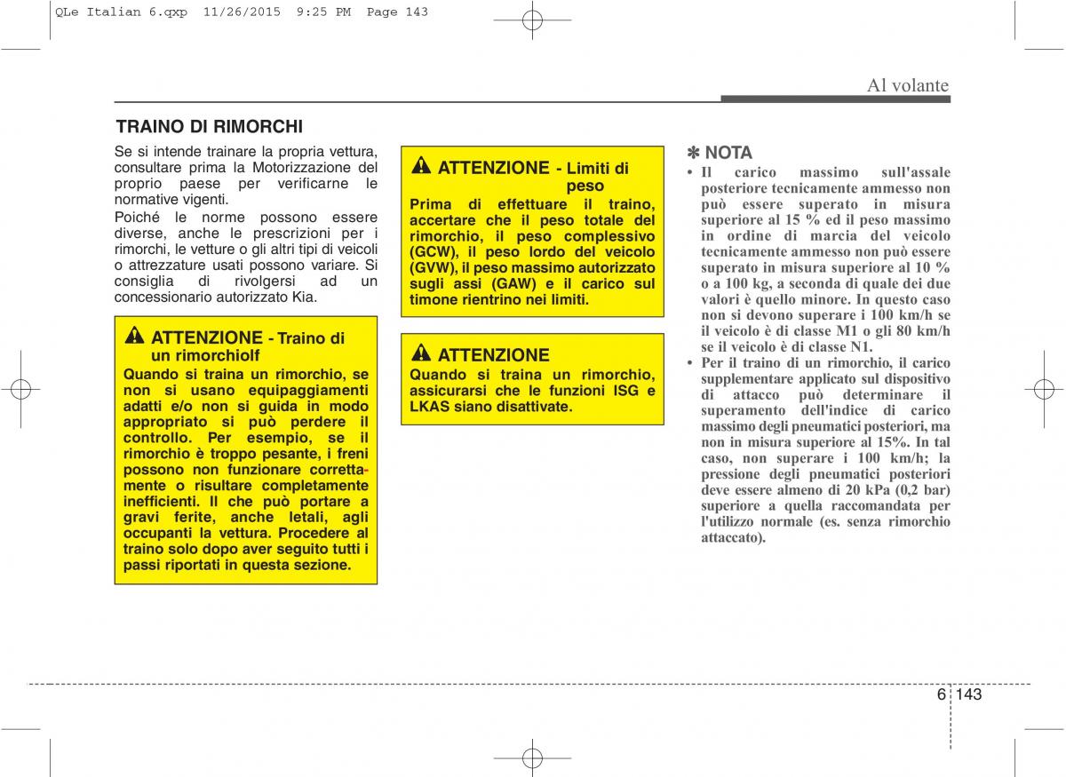 KIA Sportage IV manuale del proprietario / page 581