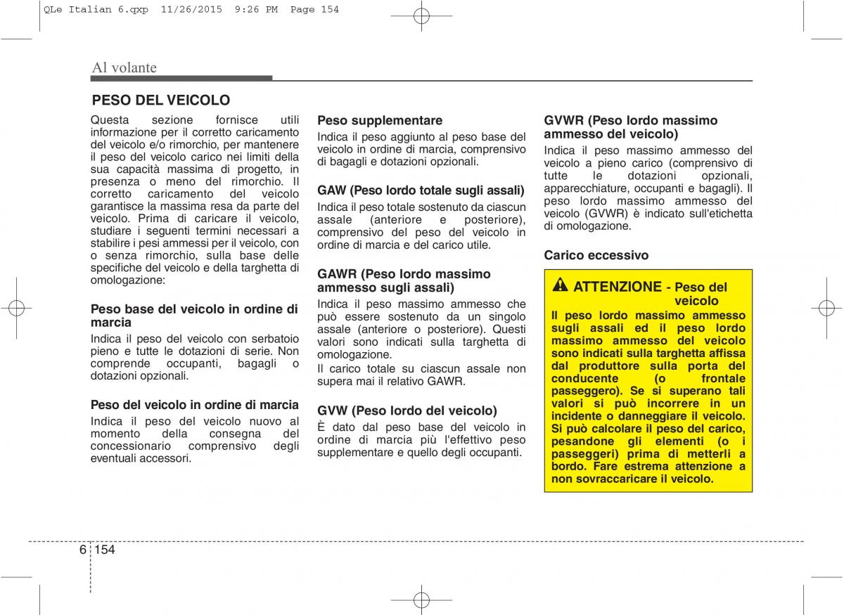 KIA Sportage IV manuale del proprietario / page 592