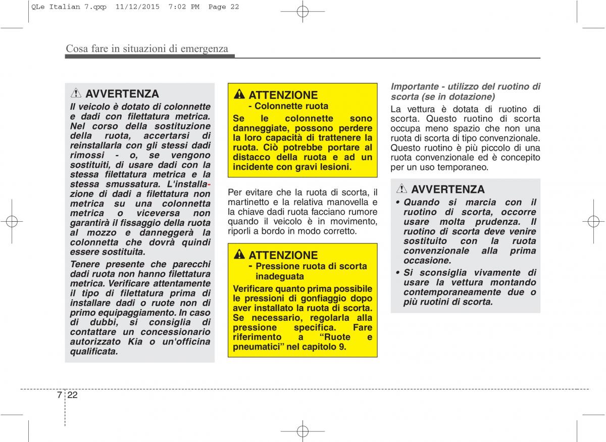 KIA Sportage IV manuale del proprietario / page 614