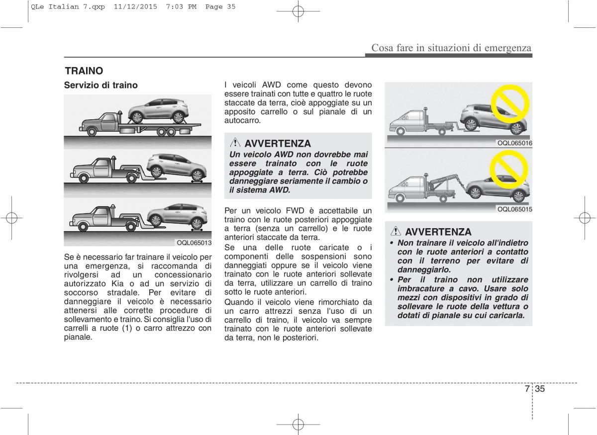 KIA Sportage IV manuale del proprietario / page 627