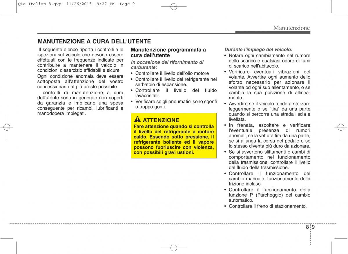 KIA Sportage IV manuale del proprietario / page 640