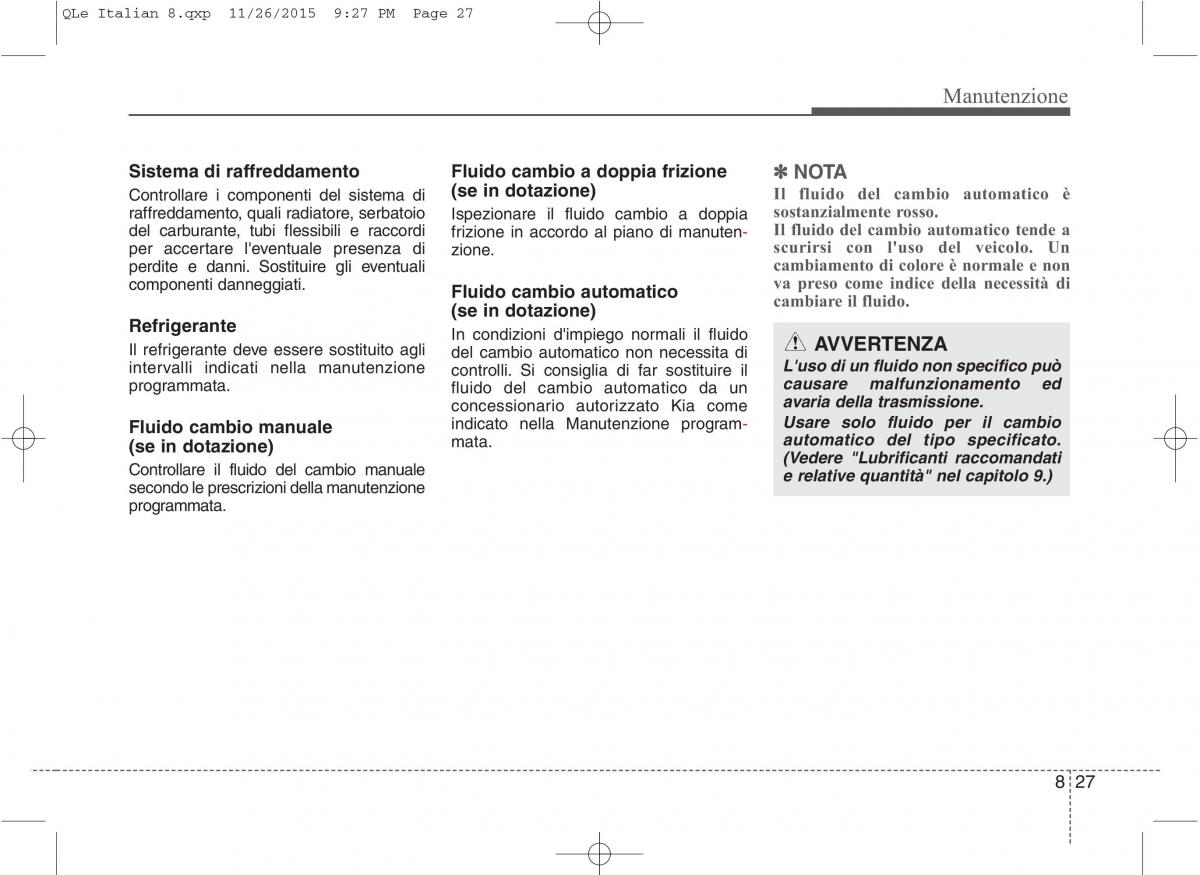 KIA Sportage IV manuale del proprietario / page 658