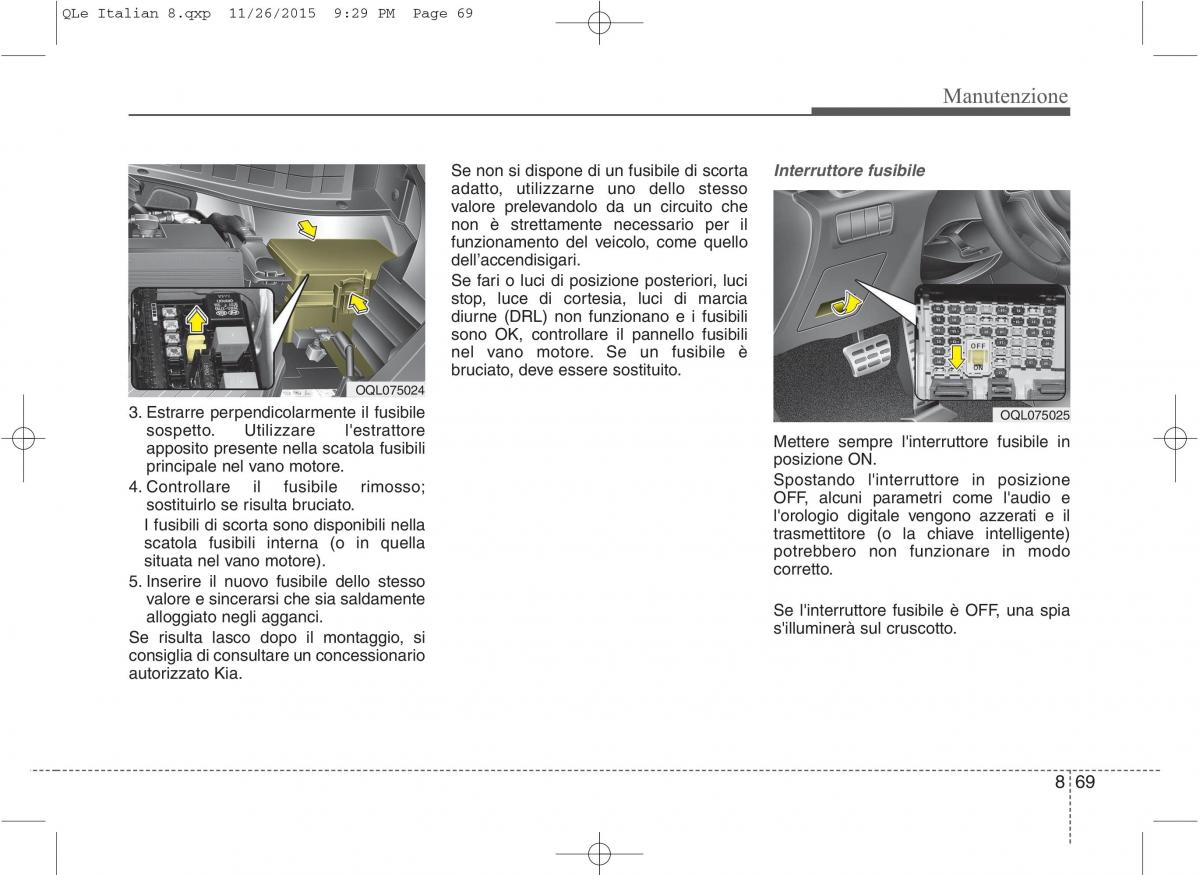 KIA Sportage IV manuale del proprietario / page 700