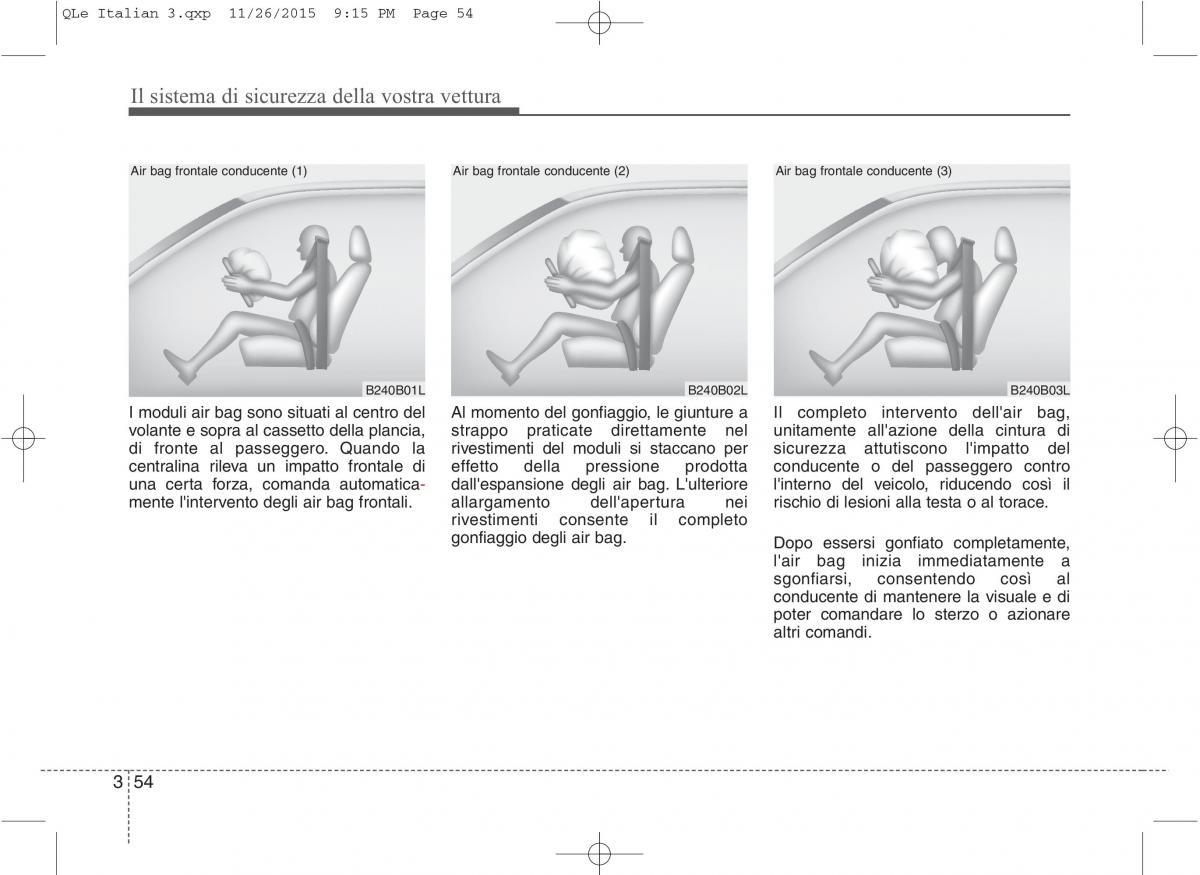 KIA Sportage IV manuale del proprietario / page 72