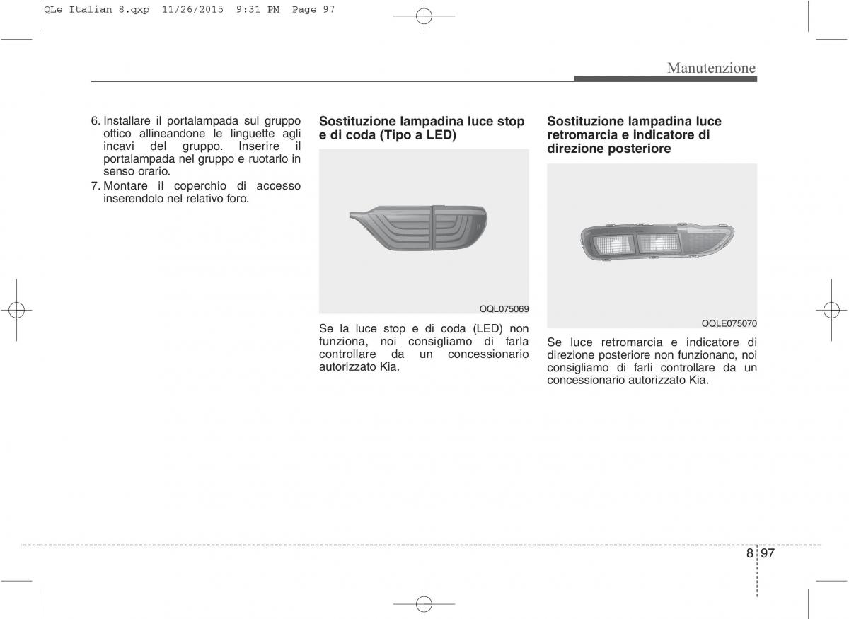 KIA Sportage IV manuale del proprietario / page 728