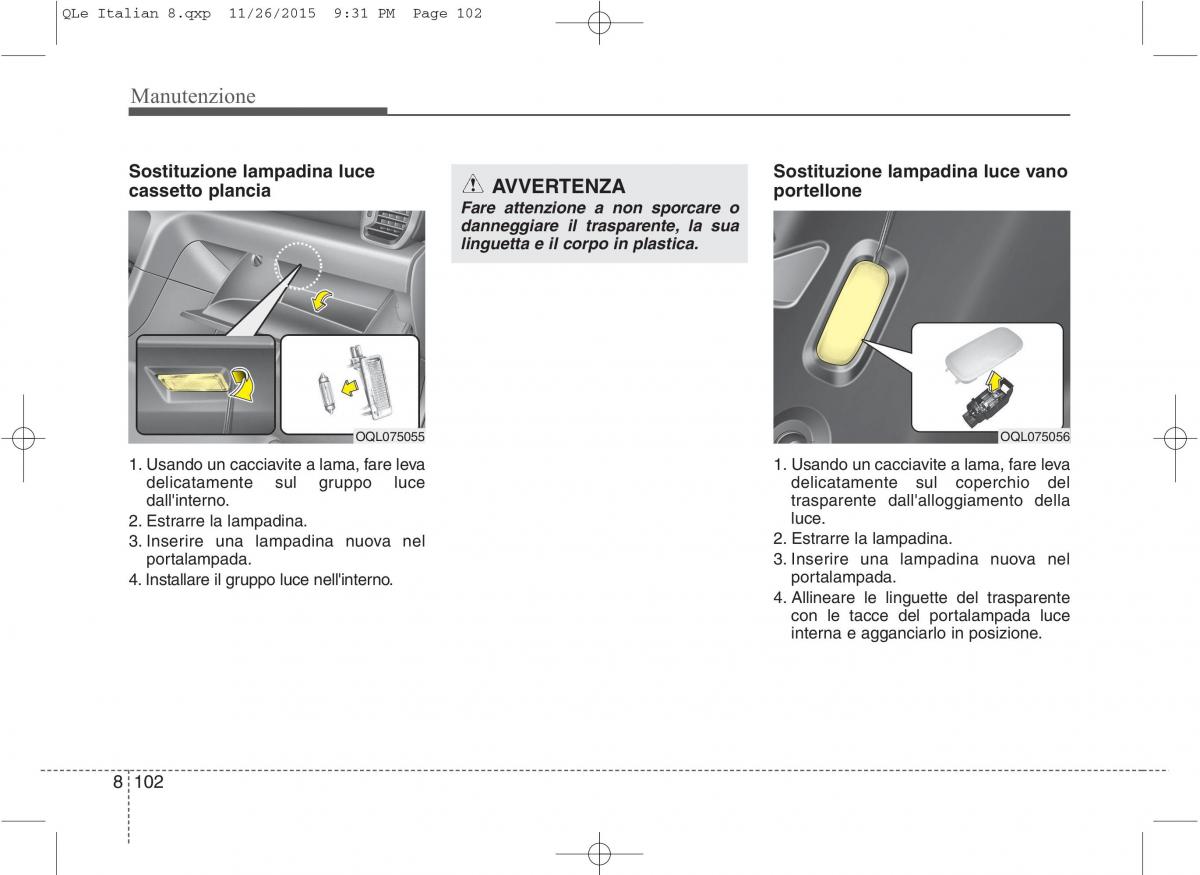 KIA Sportage IV manuale del proprietario / page 733