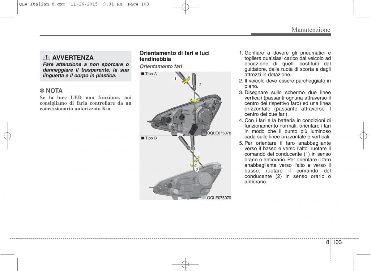 KIA Sportage IV manuale del proprietario / page 734