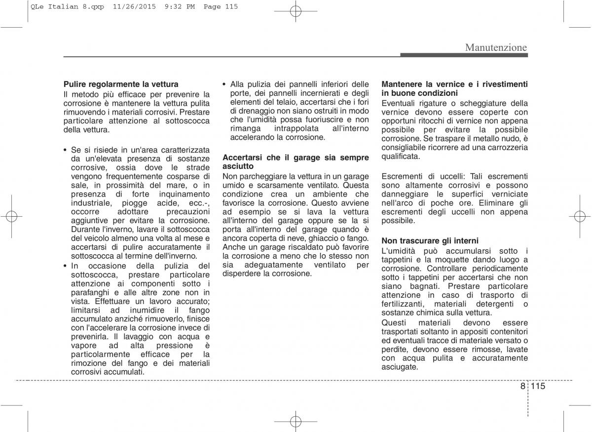 KIA Sportage IV manuale del proprietario / page 746