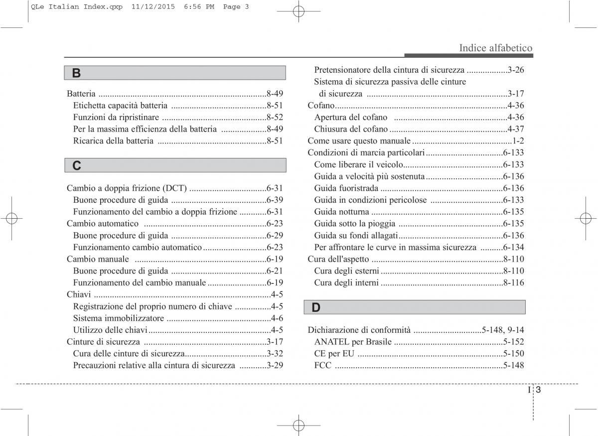 KIA Sportage IV manuale del proprietario / page 769