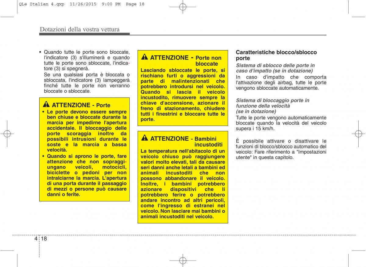 KIA Sportage IV manuale del proprietario / page 109