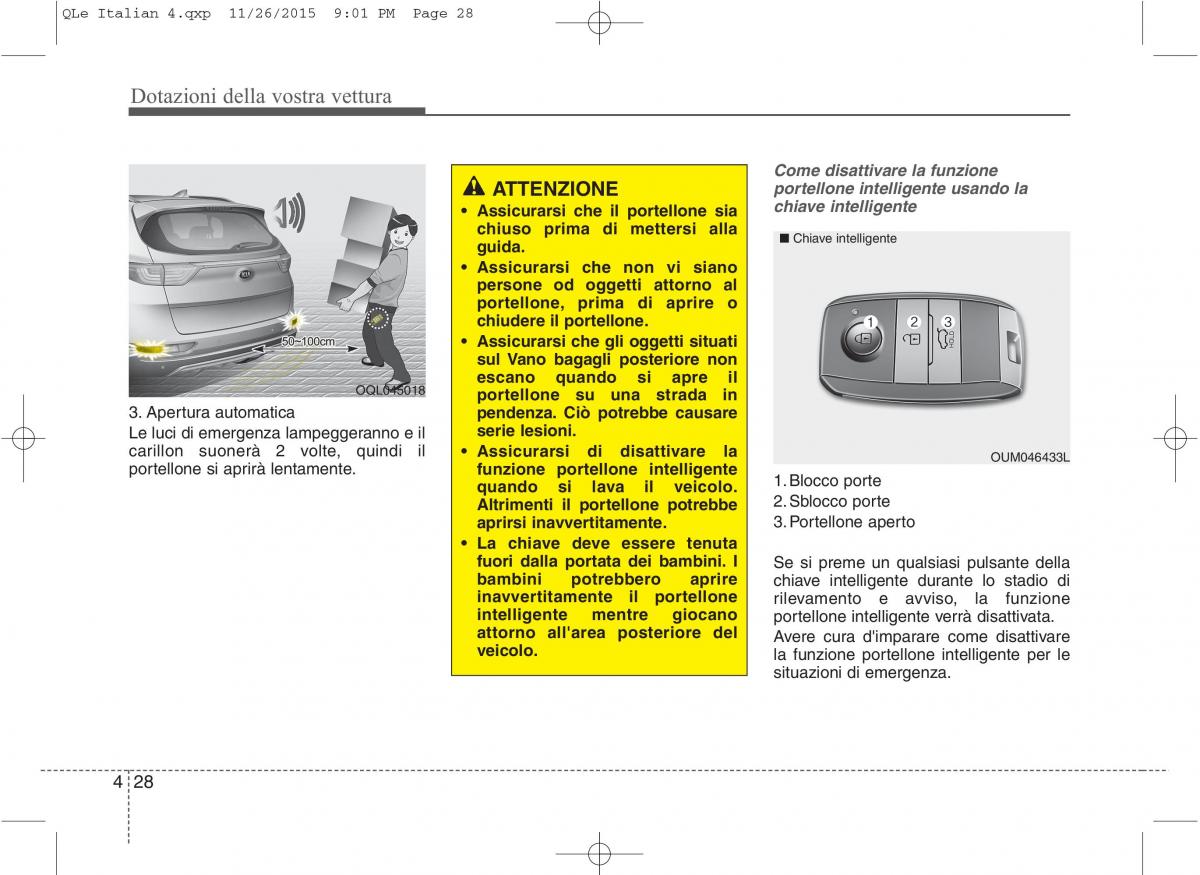 KIA Sportage IV manuale del proprietario / page 119