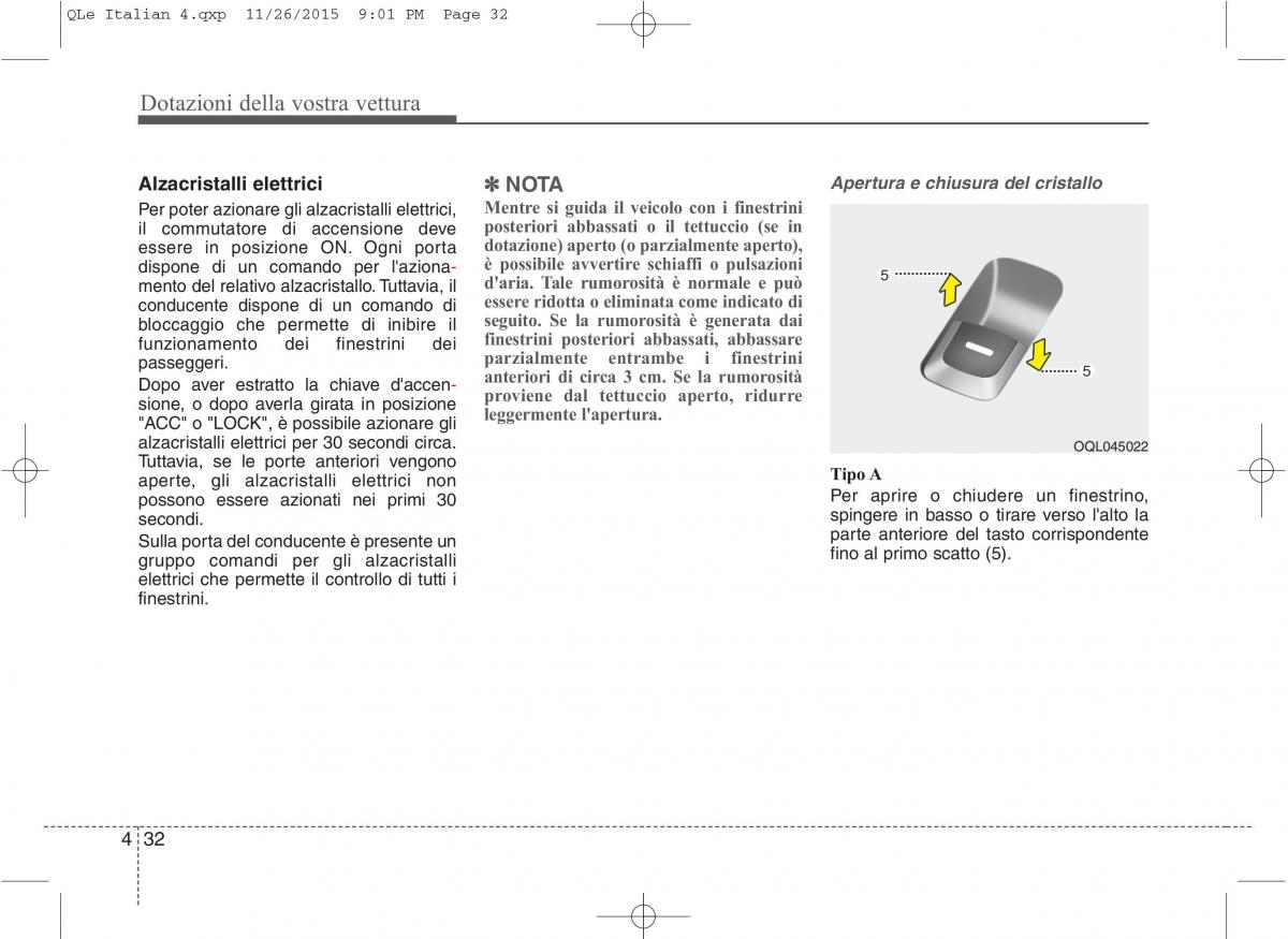 KIA Sportage IV manuale del proprietario / page 123