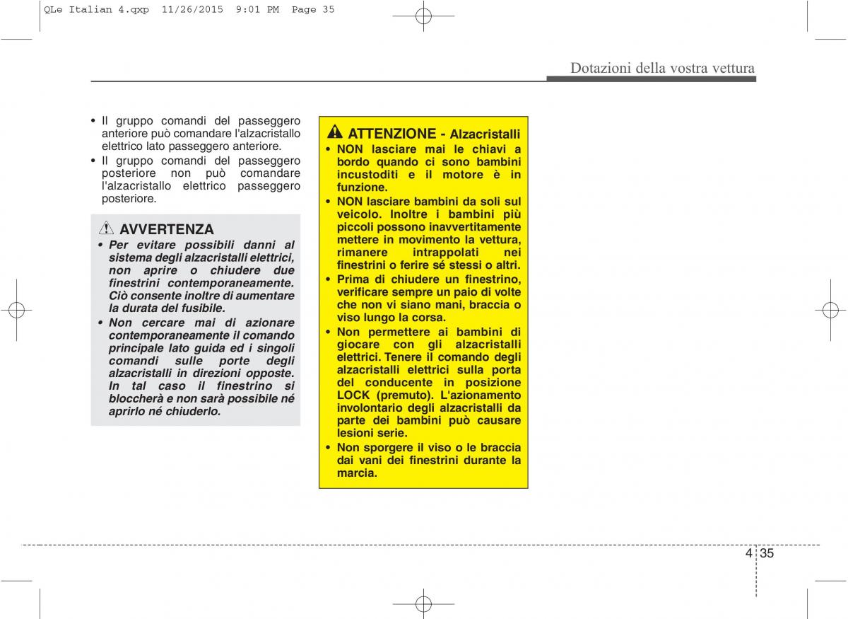 KIA Sportage IV manuale del proprietario / page 126