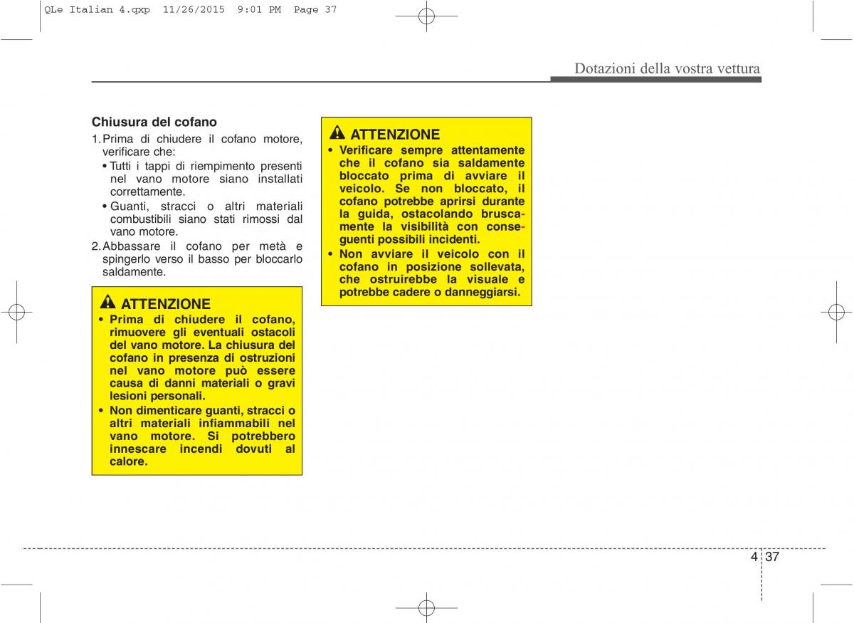 KIA Sportage IV manuale del proprietario / page 128