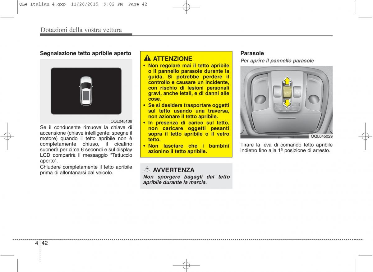 KIA Sportage IV manuale del proprietario / page 133