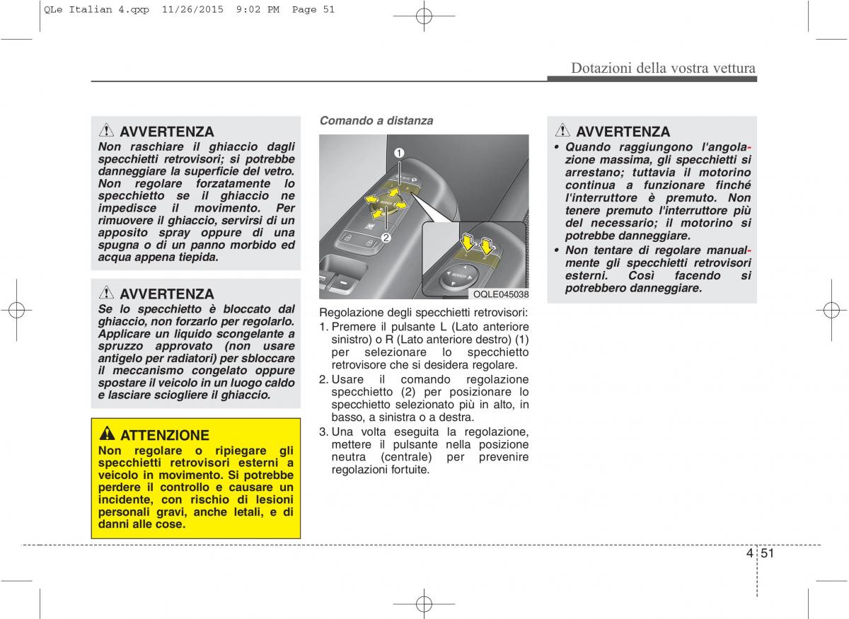 KIA Sportage IV manuale del proprietario / page 142