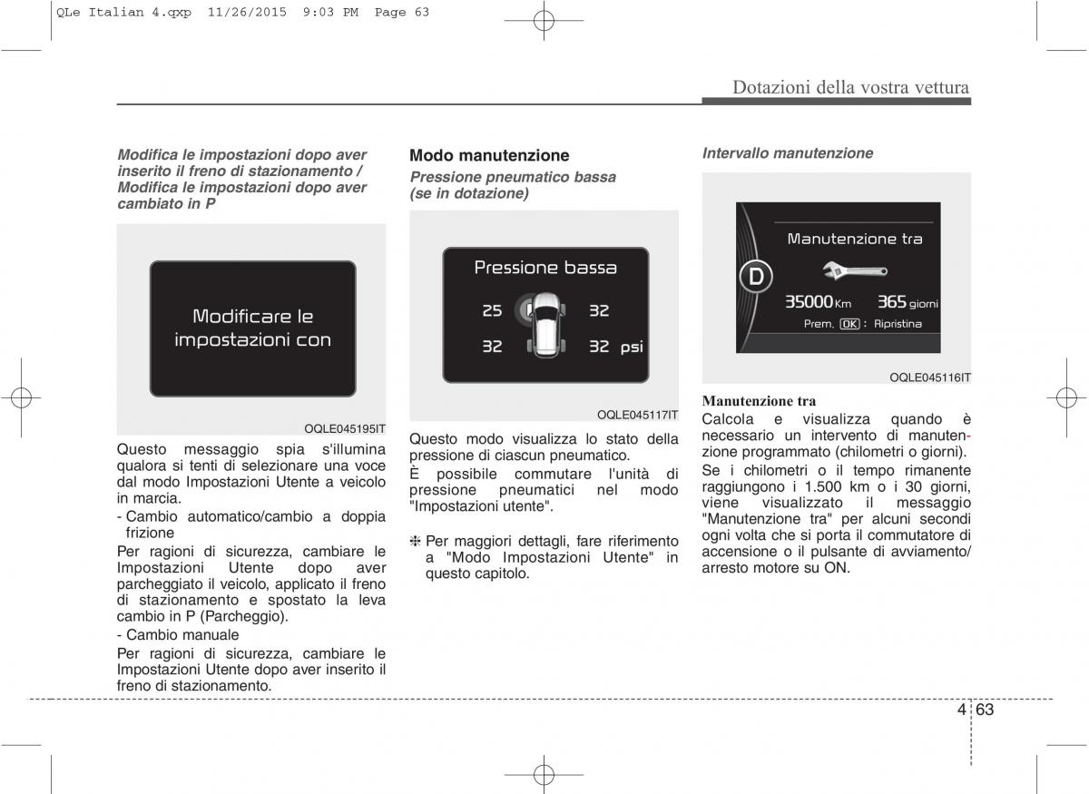 KIA Sportage IV manuale del proprietario / page 154