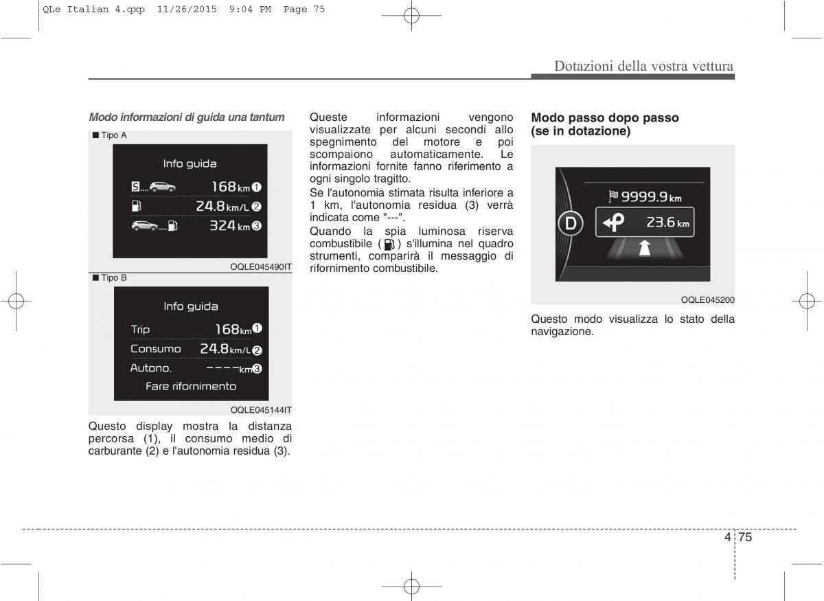 KIA Sportage IV manuale del proprietario / page 166