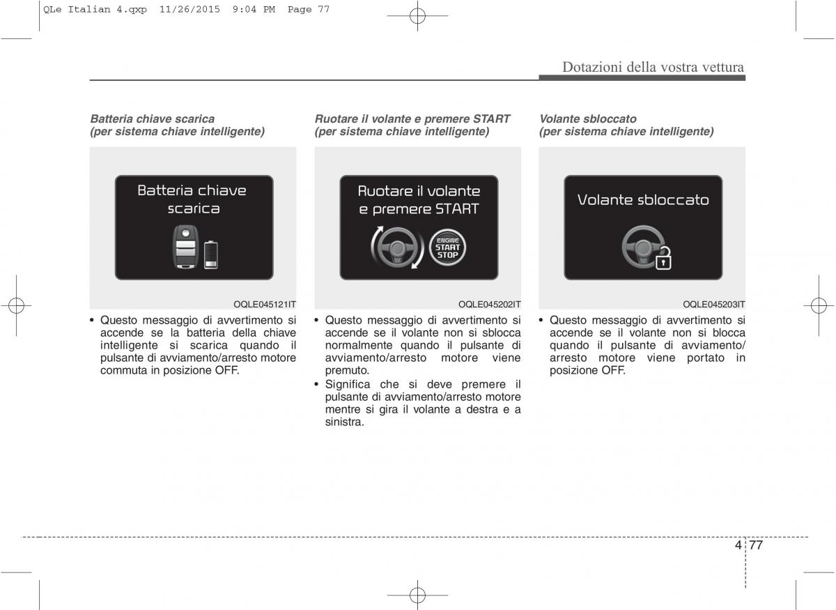 KIA Sportage IV manuale del proprietario / page 168