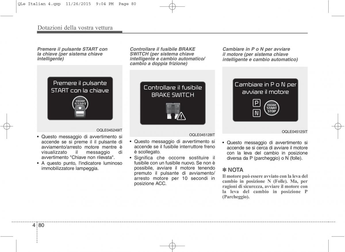 KIA Sportage IV manuale del proprietario / page 171