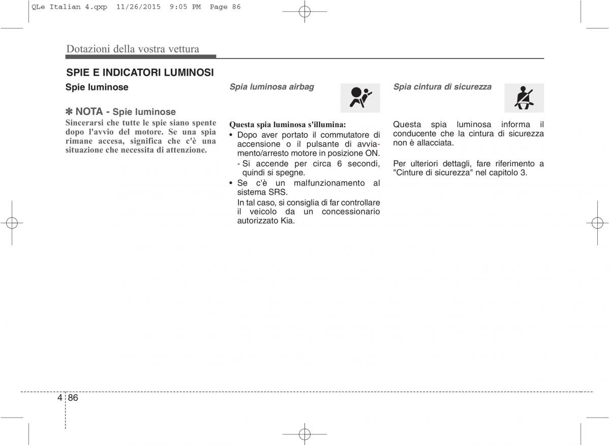 KIA Sportage IV manuale del proprietario / page 177