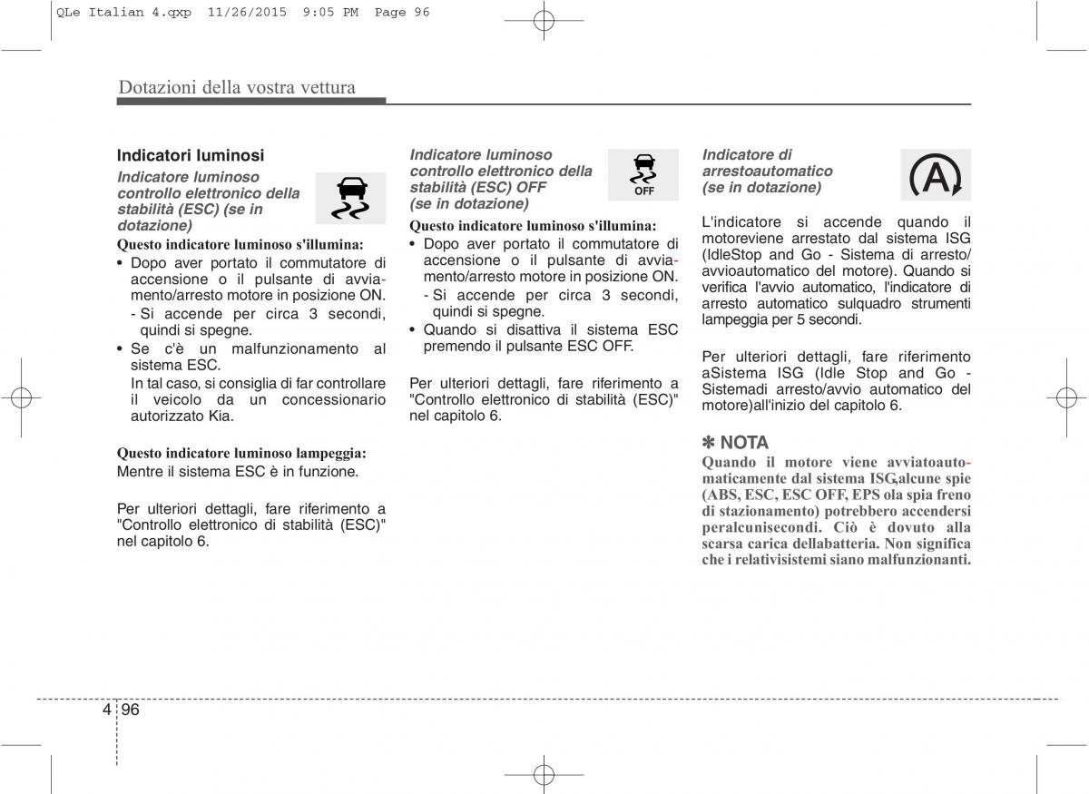 KIA Sportage IV manuale del proprietario / page 187