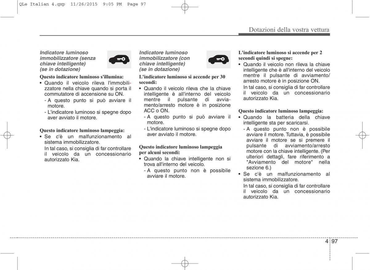 KIA Sportage IV manuale del proprietario / page 188