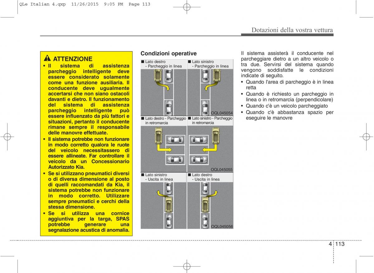 KIA Sportage IV manuale del proprietario / page 204