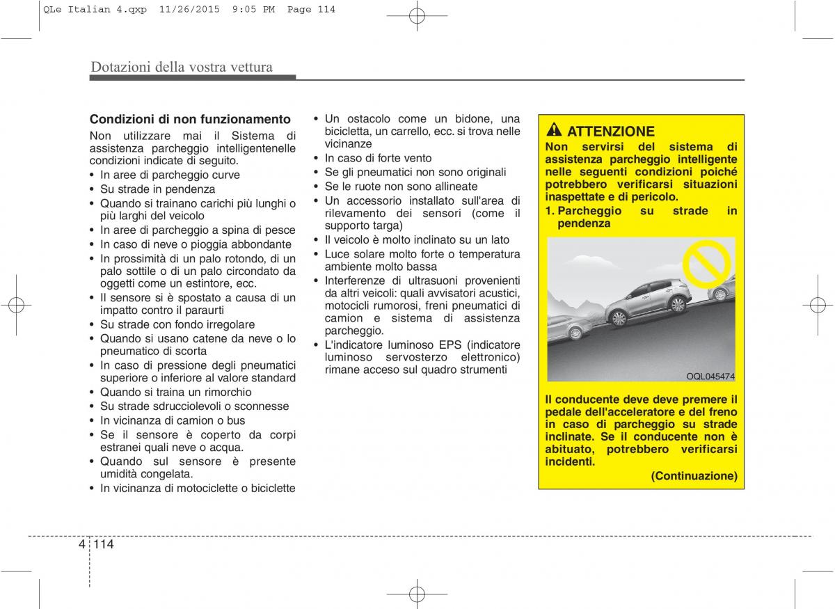 KIA Sportage IV manuale del proprietario / page 205