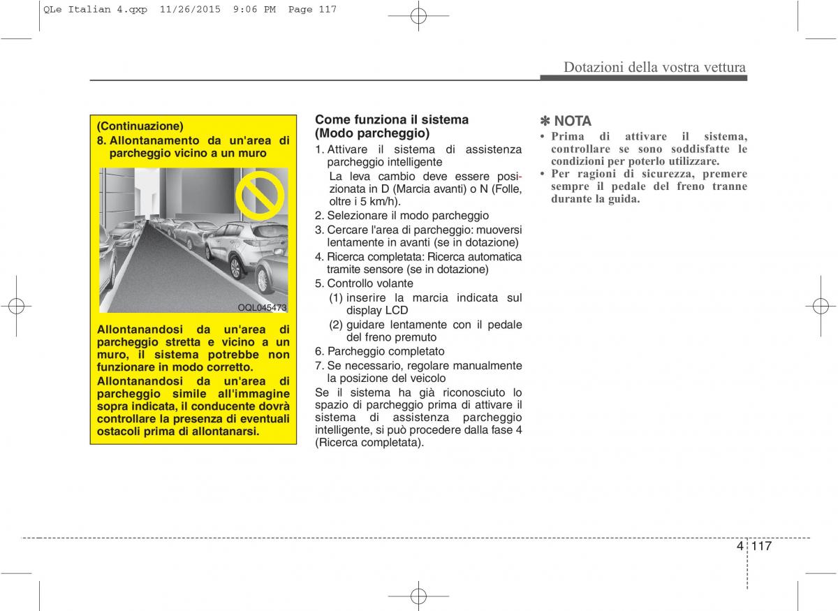 KIA Sportage IV manuale del proprietario / page 208