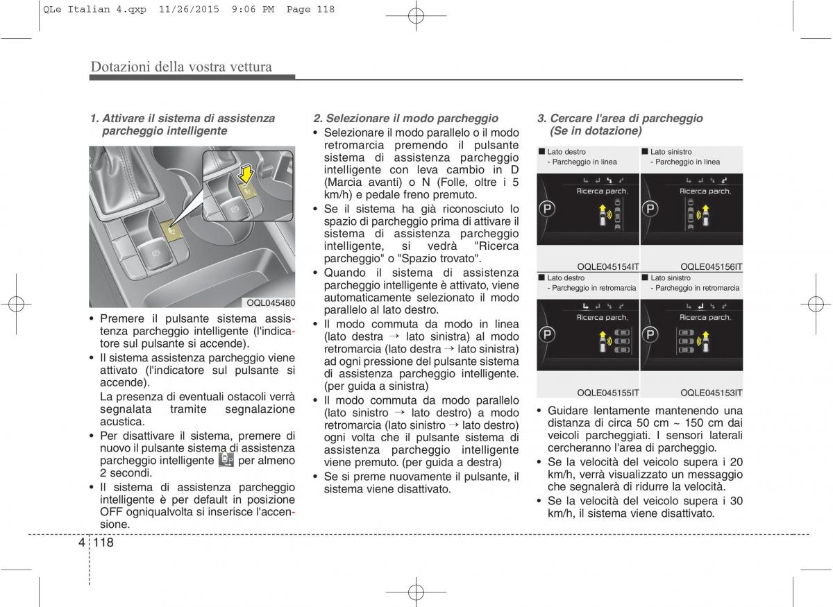 KIA Sportage IV manuale del proprietario / page 209